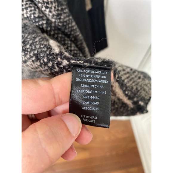 AFRM Fulton Sweater Brown/Noir Zebra Size M/L NWT - Picture 5 of 6